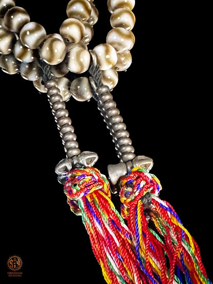 Mala 108 DZI – Chapelet bouddhiste tibétain – DZI 21 yeux