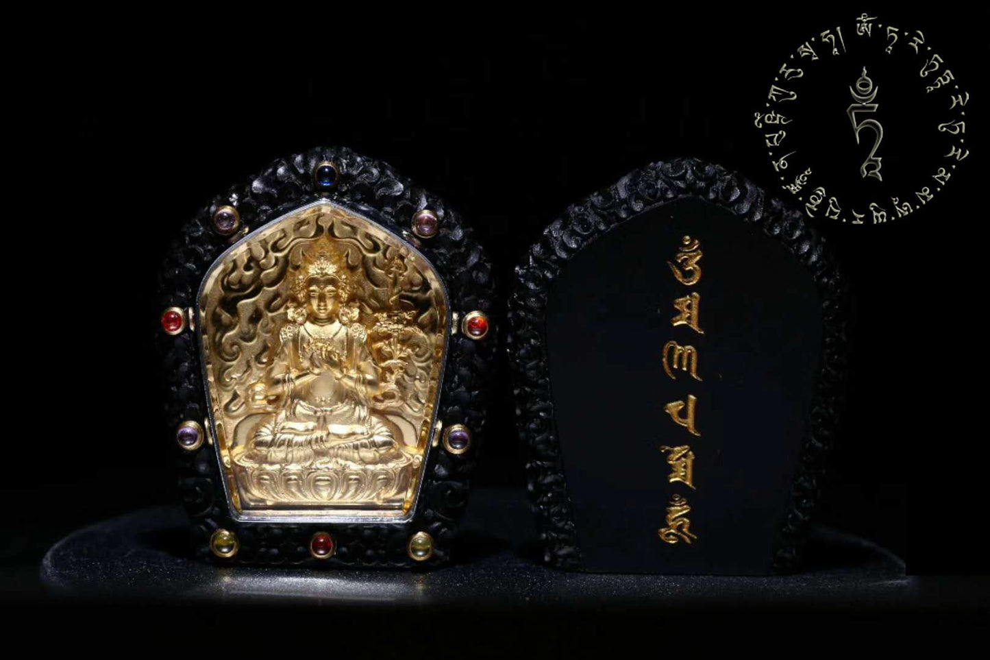 Ghau- Pendentif Bouddha- Akashagarbha