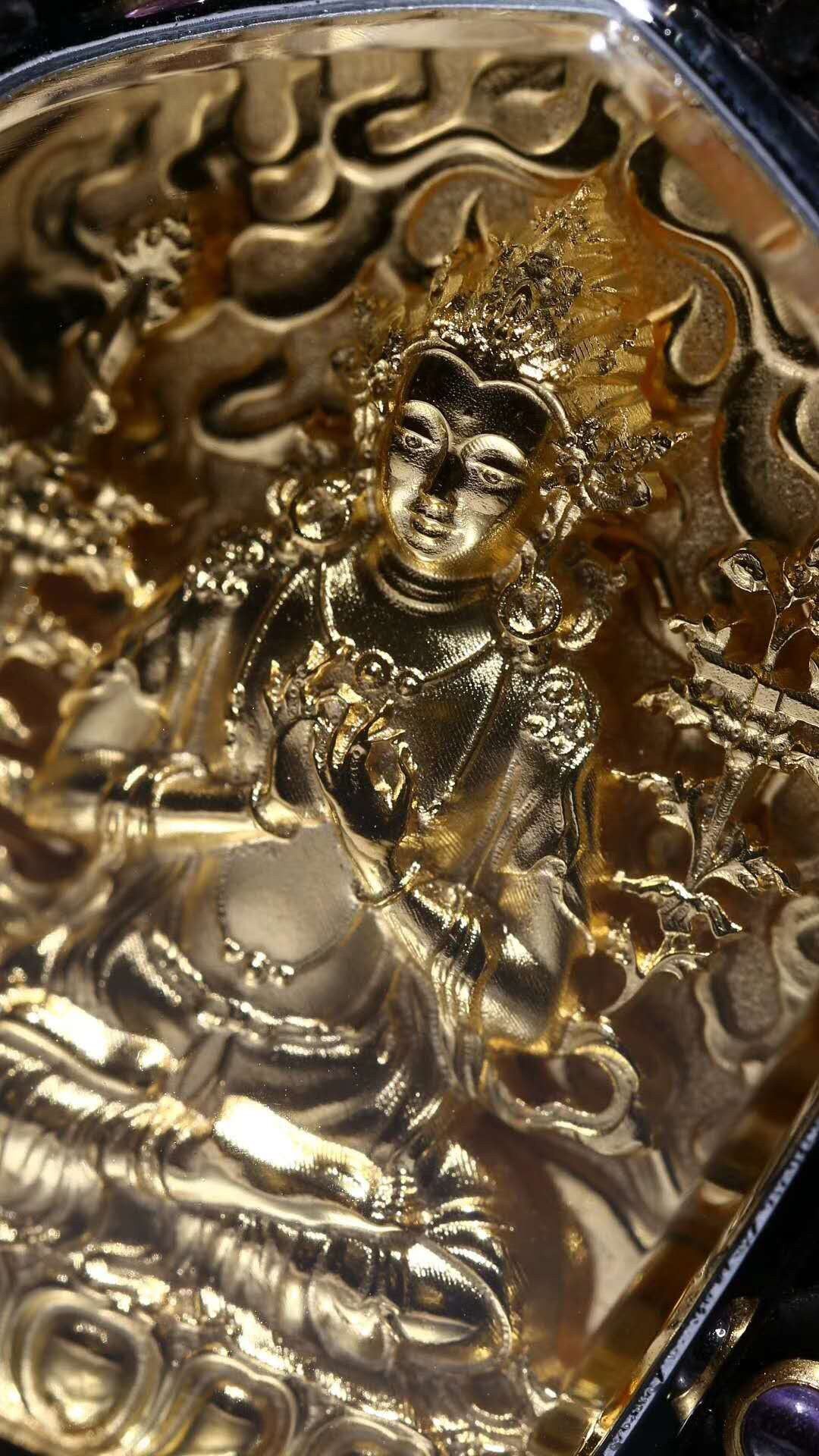Ghau- Pendentif Bouddha- Samantabhadra
