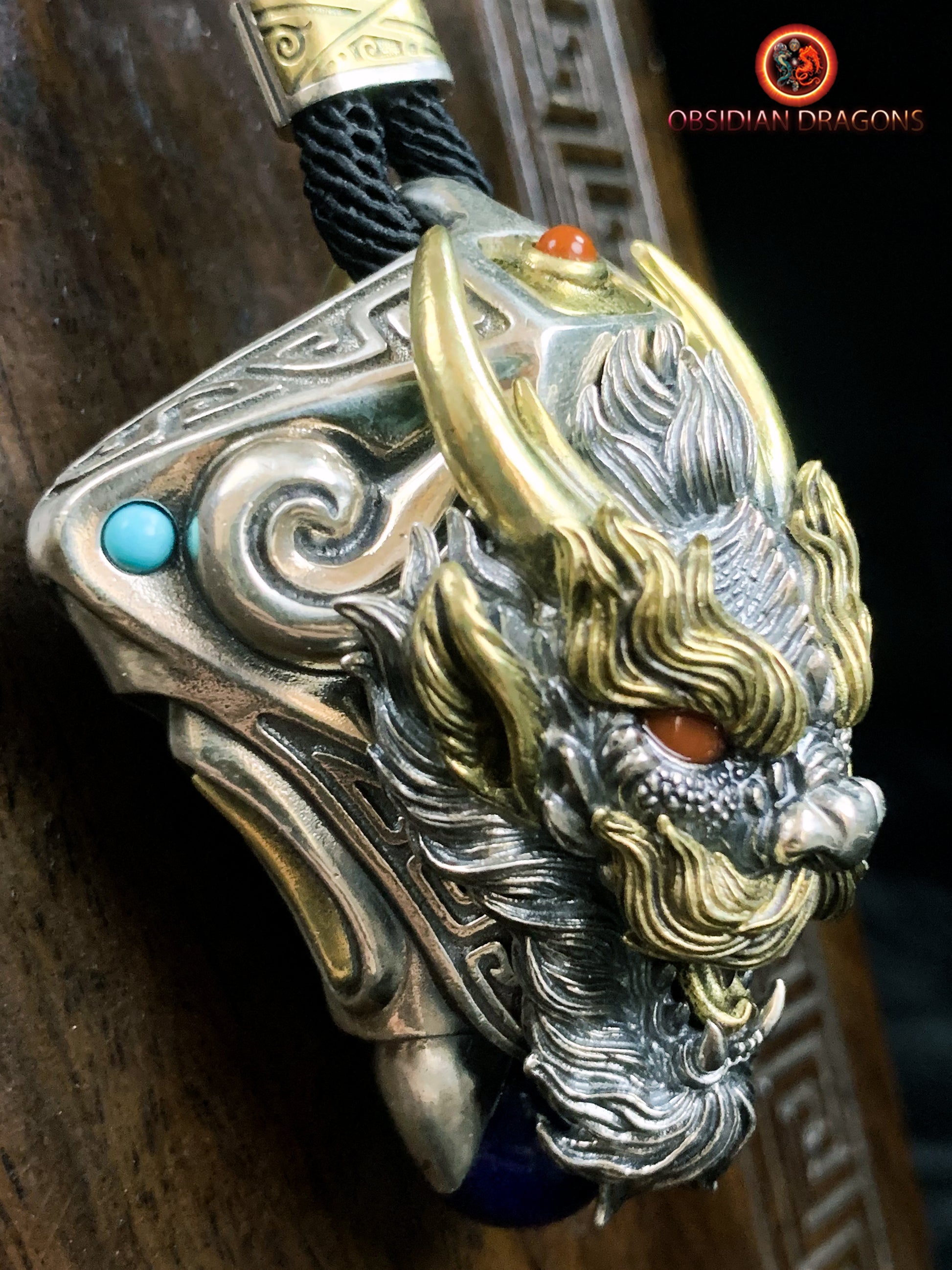 Pendentif Dragon - Gardien du Dharma