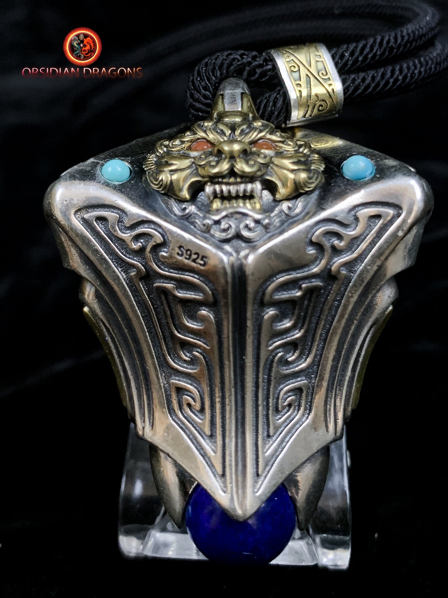 Pendentif Dragon - Gardien du Dharma