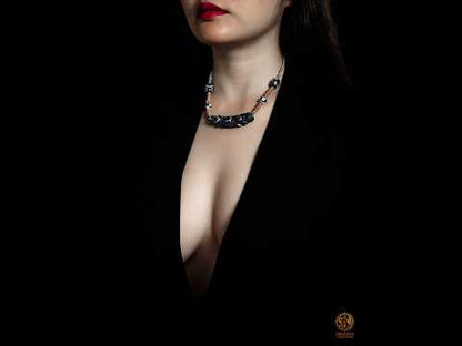 Video du Collier œil magique tibétain - Lug Mig traditionnel - Obsidian Dragons