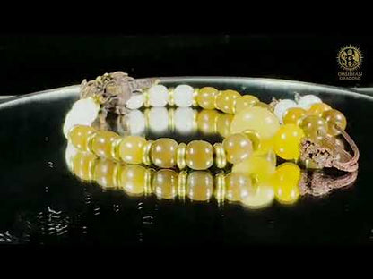 Bracelet dragon en jade néphrite naturel - Mala de poignet