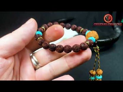 Mala de poignet- Bracelet de prière tibétain
