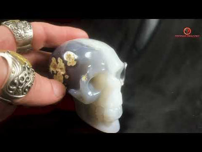 Crâne de cristal artisanal- Quartz- Unique
