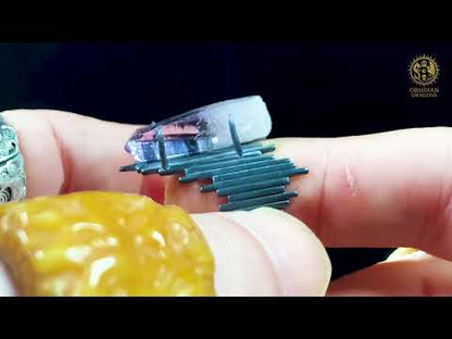 Bague Améthyste et Argent – Pointe d’Améthyste de Vera Cruz