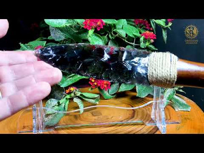 Dague en Obsidienne – Obsidienne Glace – Fendre l’Illusion