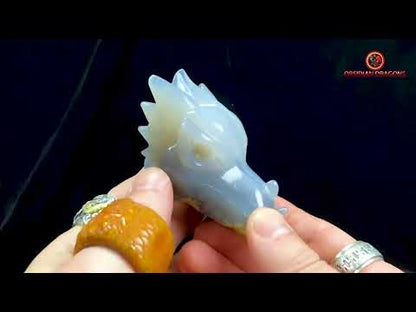 Crâne de Dragon en géode de Quartz – Harmonie Spirituelle