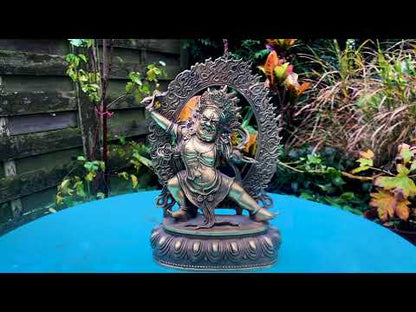 Statue de Vajrapani en Bronze – Dharmapala Bouddhisme Vajrayana