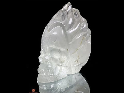 Crâne de Cristal de Roche – Flammes de Transcendance
