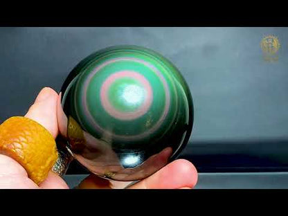 Exceptionnelle Sphère en Obsidienne Œil Céleste – Collection