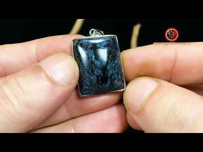 Pendentif pietersite- Serti argent 925