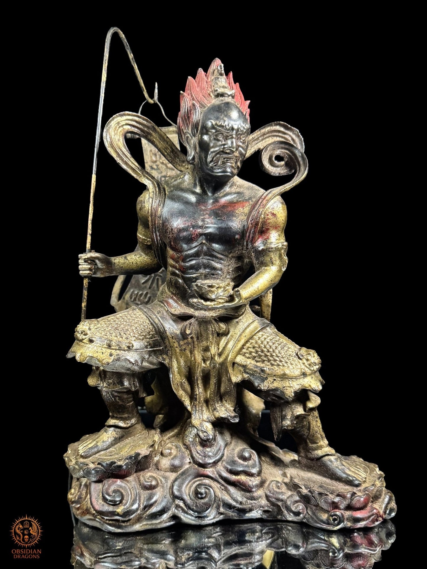 Statuette bouddhiste ésotérique en bronze – Mianran Dashi