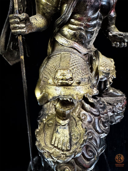 Statuette bouddhiste ésotérique en bronze – Mianran Dashi