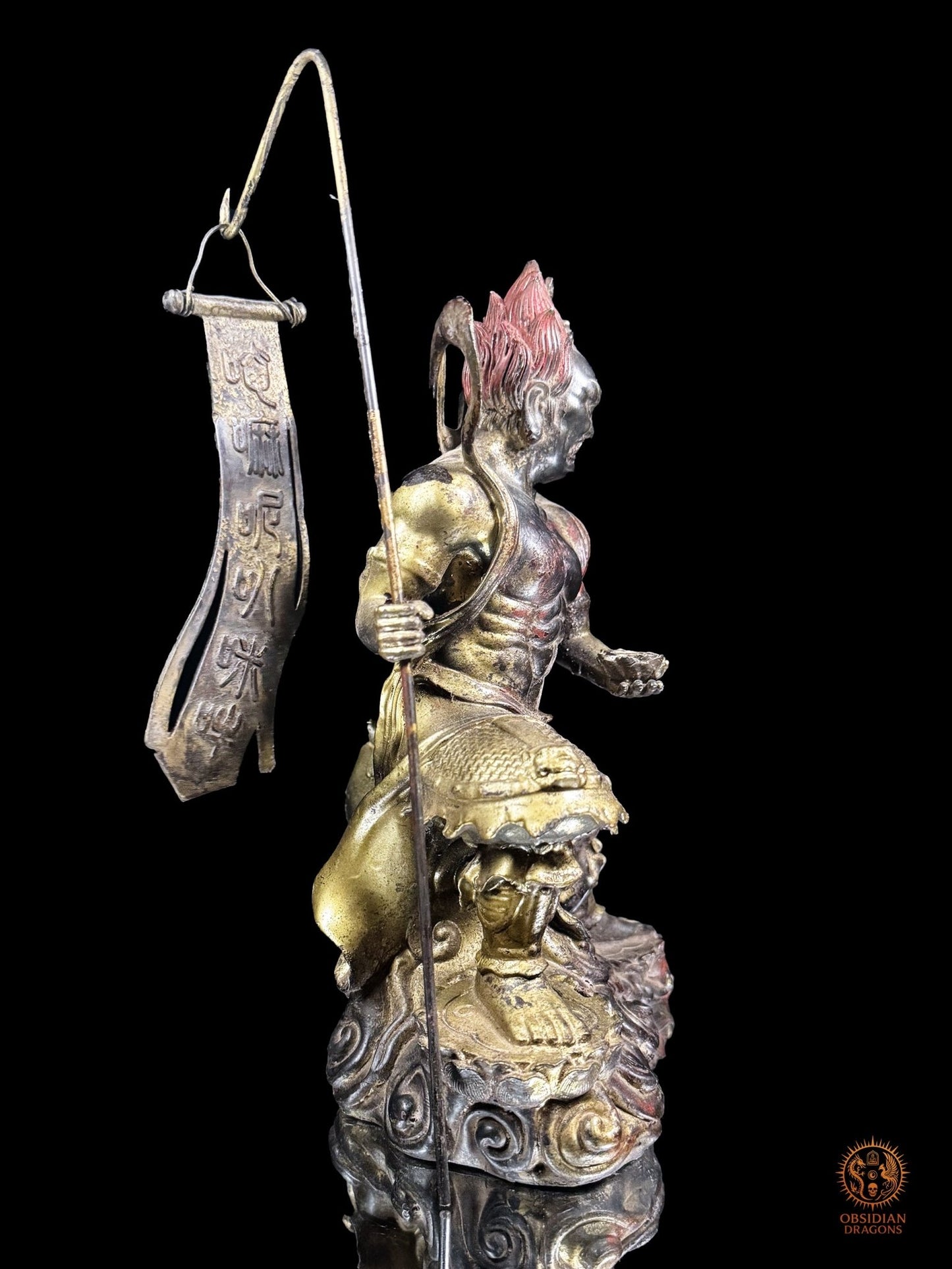 Statuette bouddhiste ésotérique en bronze – Mianran Dashi