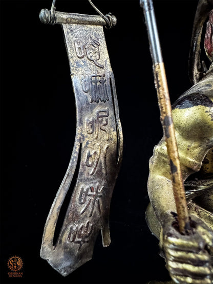 Statuette bouddhiste ésotérique en bronze – Mianran Dashi