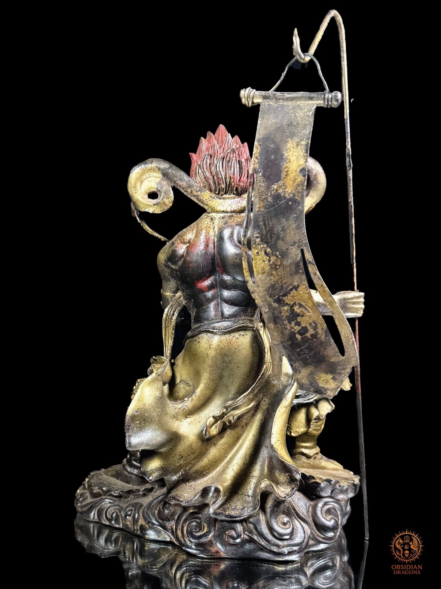 Statuette bouddhiste ésotérique en bronze – Mianran Dashi