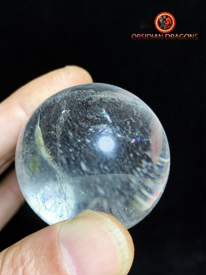 boule de cristal- naturelle- unique