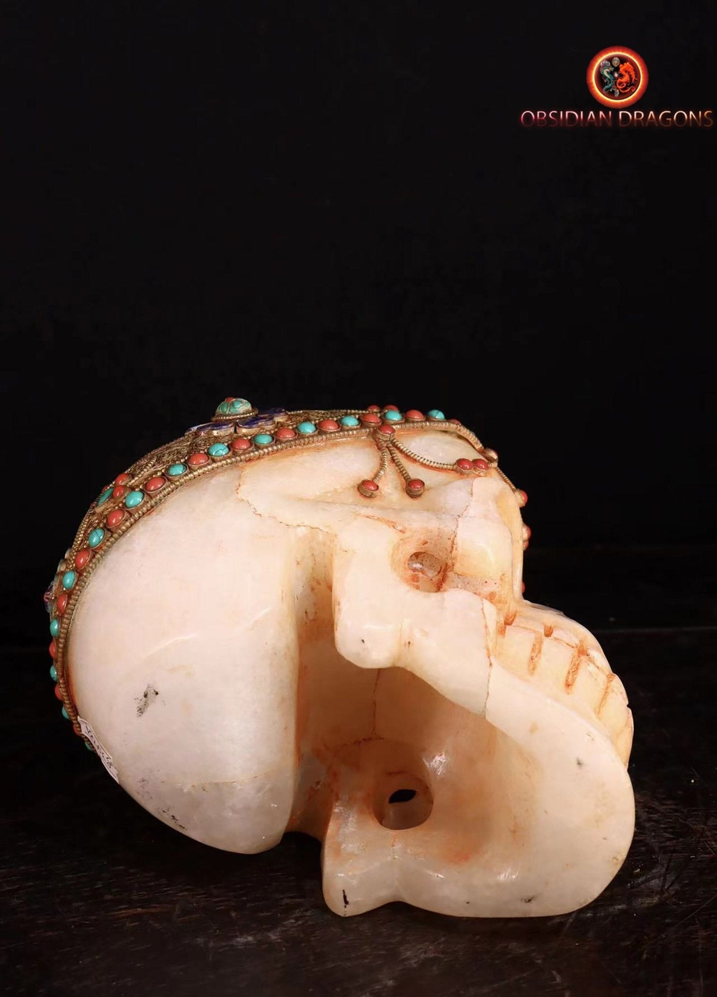 Crâne de cristal tibétain- méditations tantriques