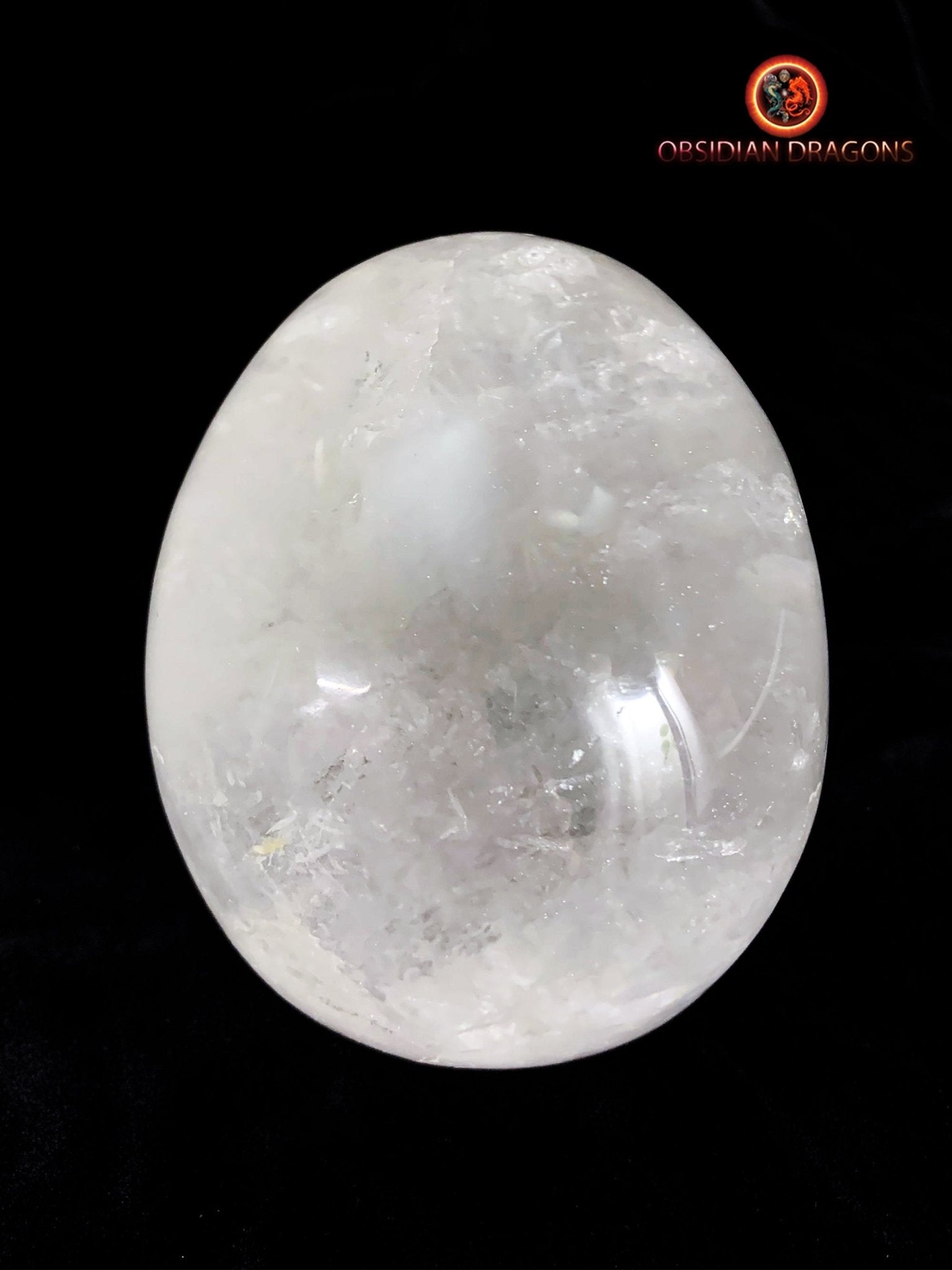 Grand crâne de cristal de roche himalayen- Unique