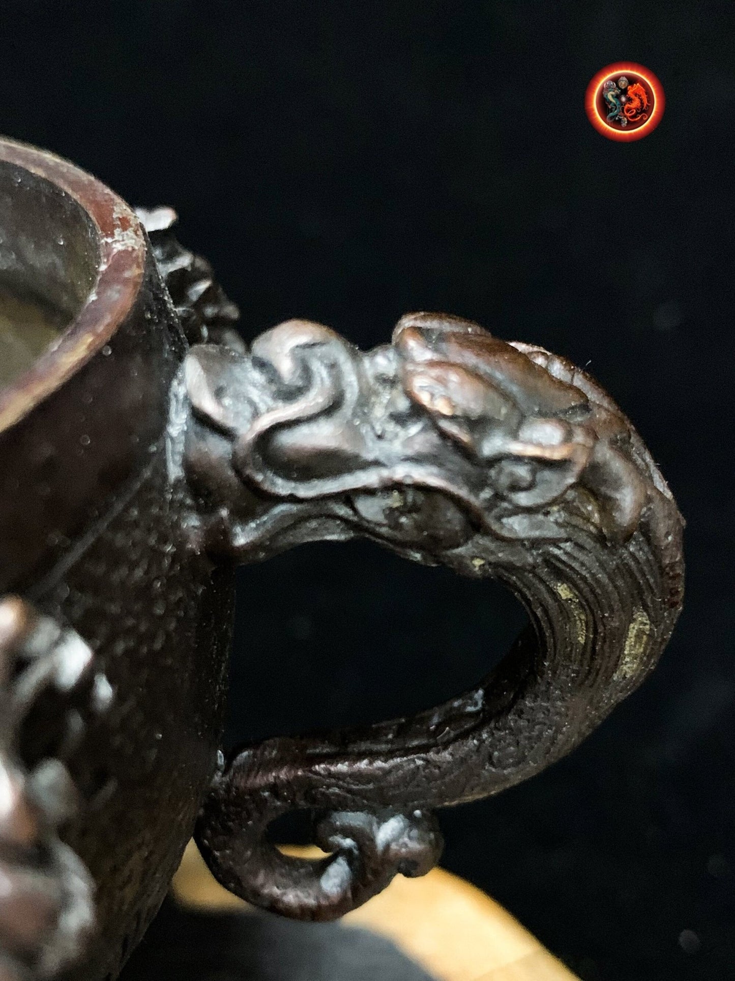 Encensoir dragon- temple Taoïste