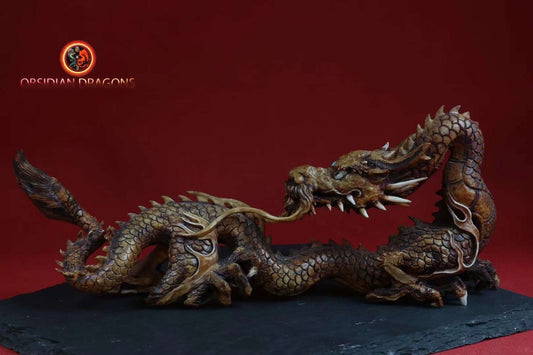 Netsuké dragon- rare et authentique.