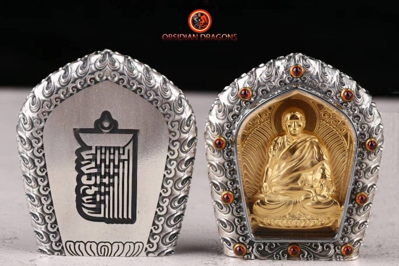 Ghau- Pendentif bouddha- Khenpo Jigme Phuntsok