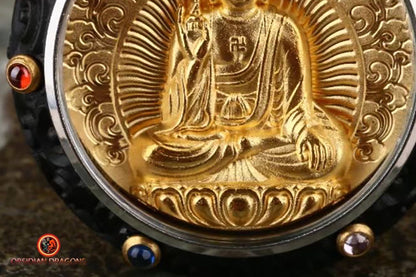 Pendentif Bouddha- Ghau- Vairocana