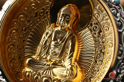 Ghau- Pendentif bouddha Vairocana