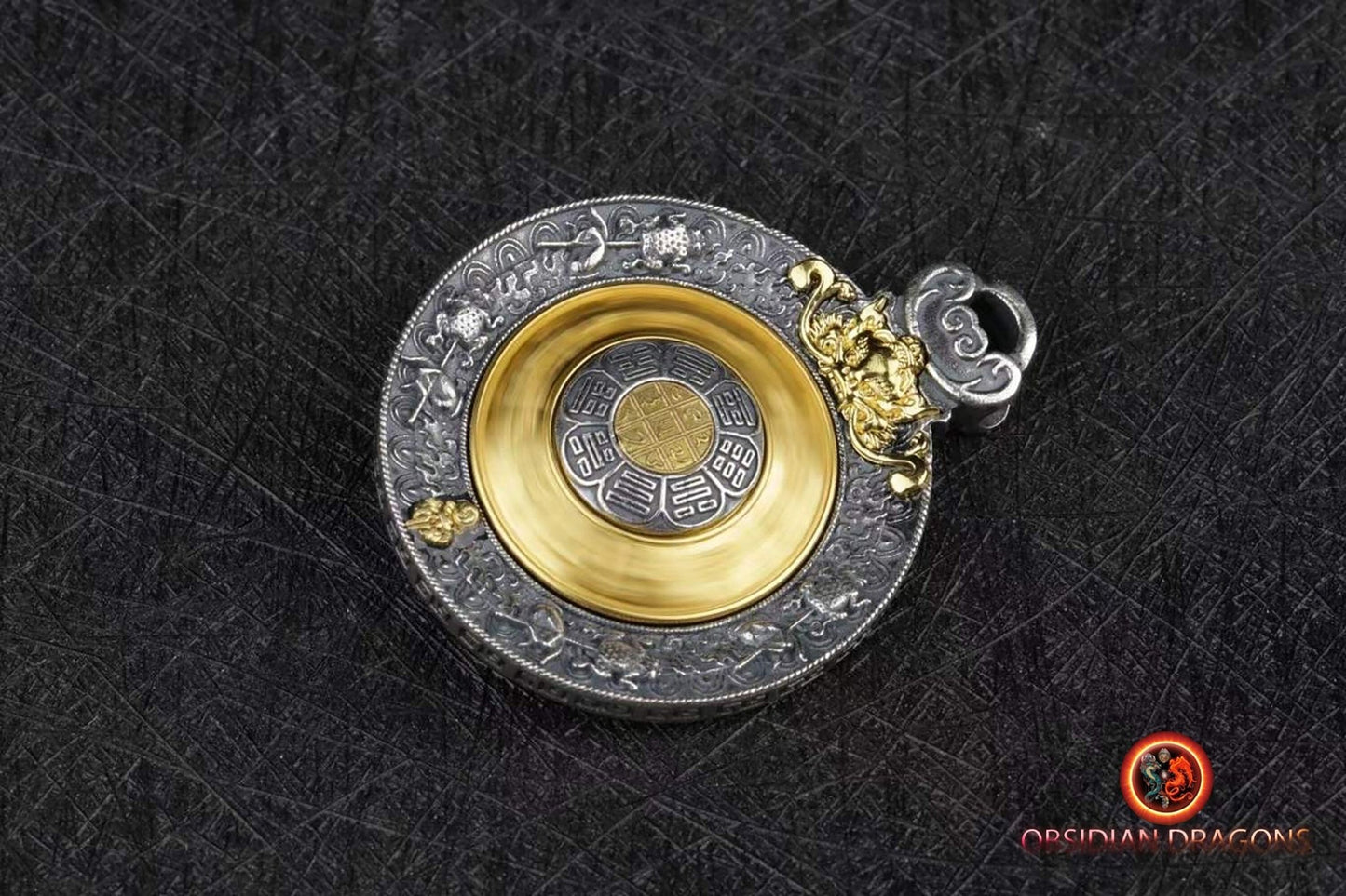 Amulette de protection bouddhiste- Argent 925