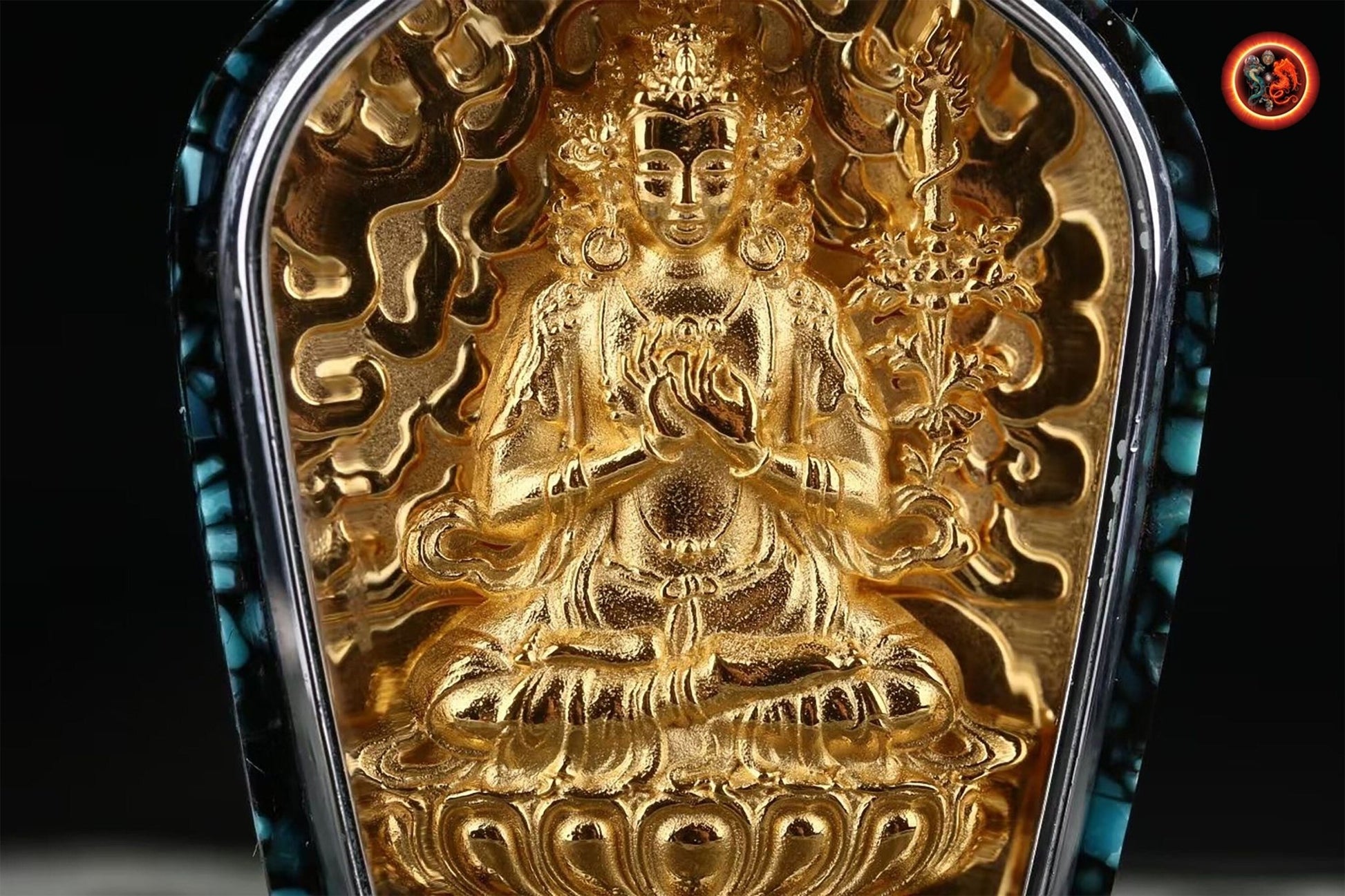 Pendentif Bouddha- Akashagarbha- Ghau