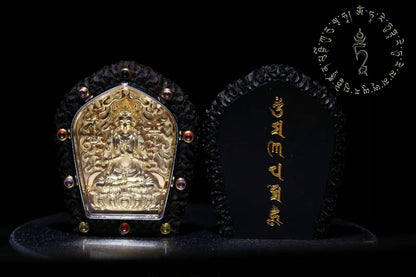 Ghau- Pendentif Bouddha- Samantabhadra