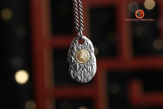 pendentif Jambhala- deité de la richesse tibétaine