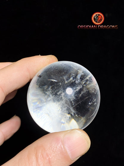 boule de cristal- naturelle- unique